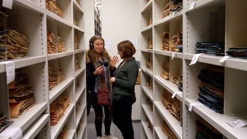 Radio interview in the Herbarium